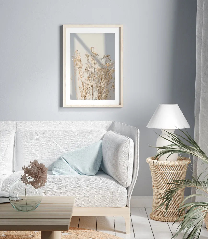 Dried Grasses Poster