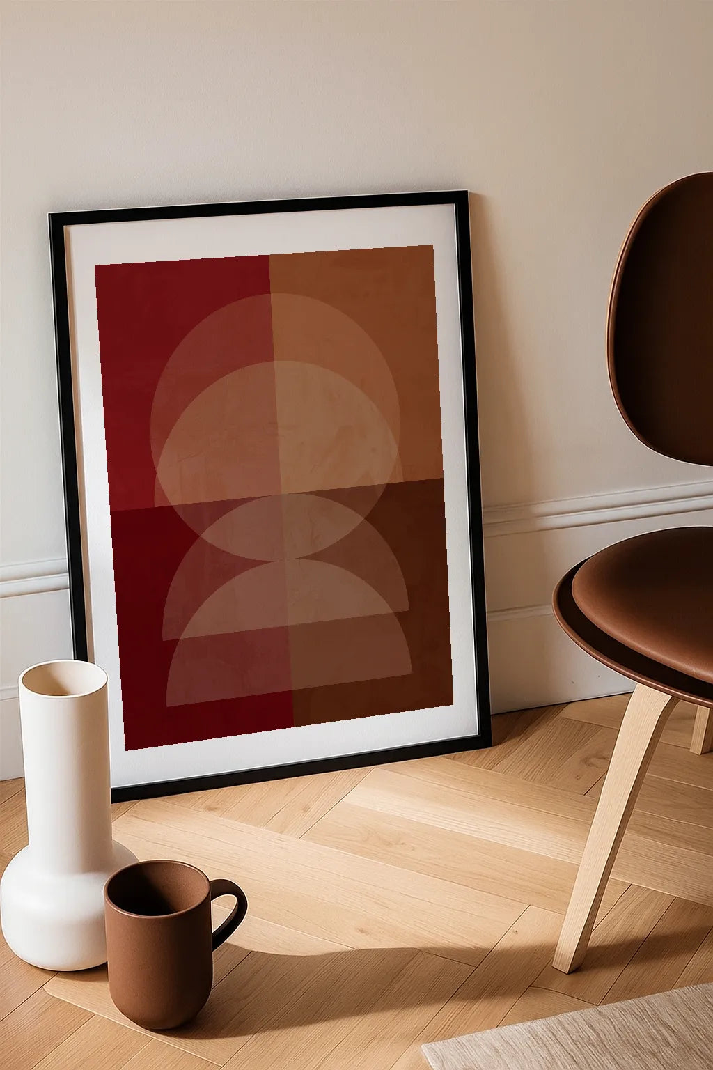 Vibrant Chaos Poster