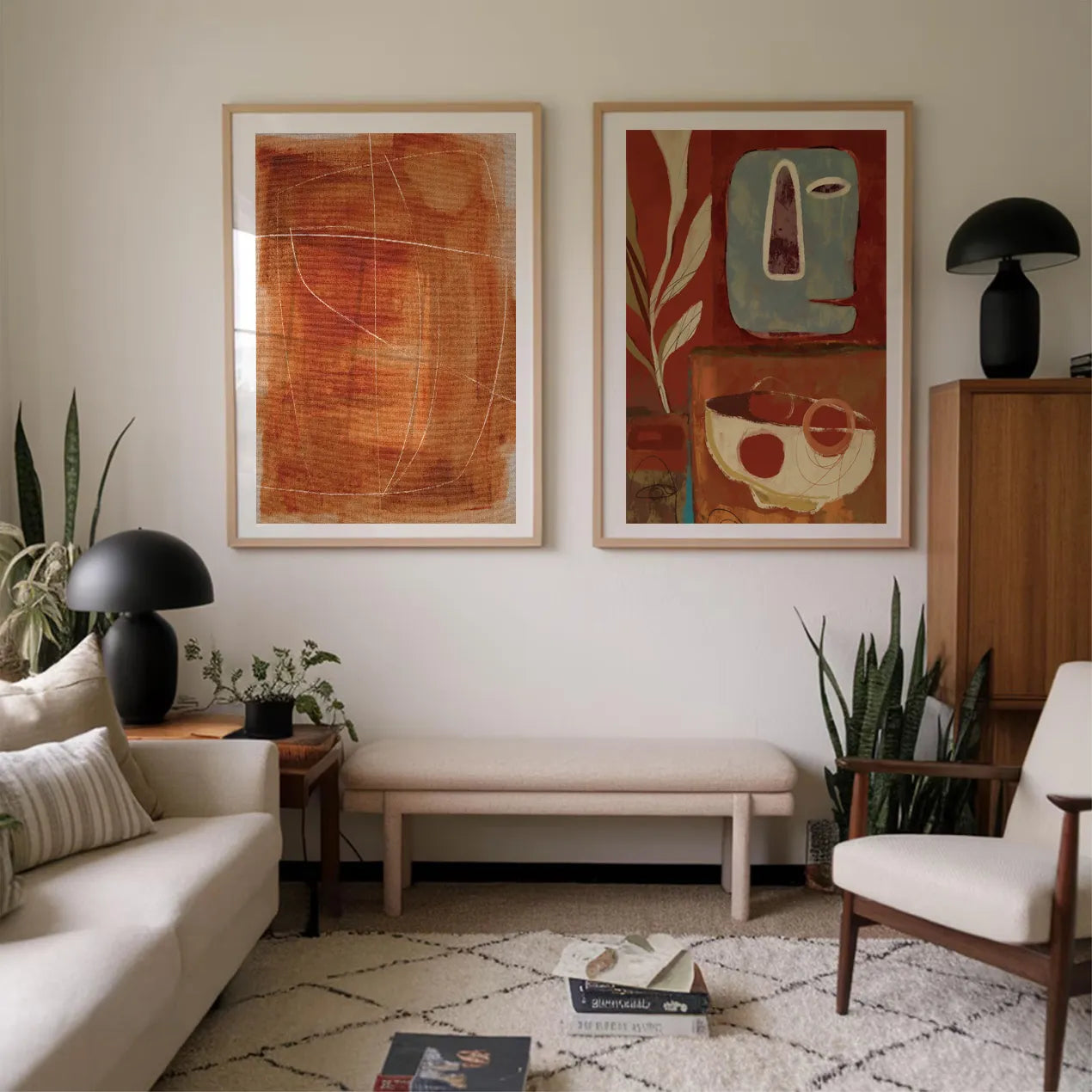 Bold Contrast Series Set Gallery Wall