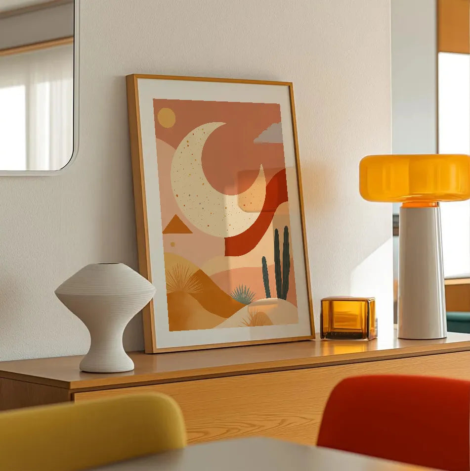 Bohemian Desert Dream Poster