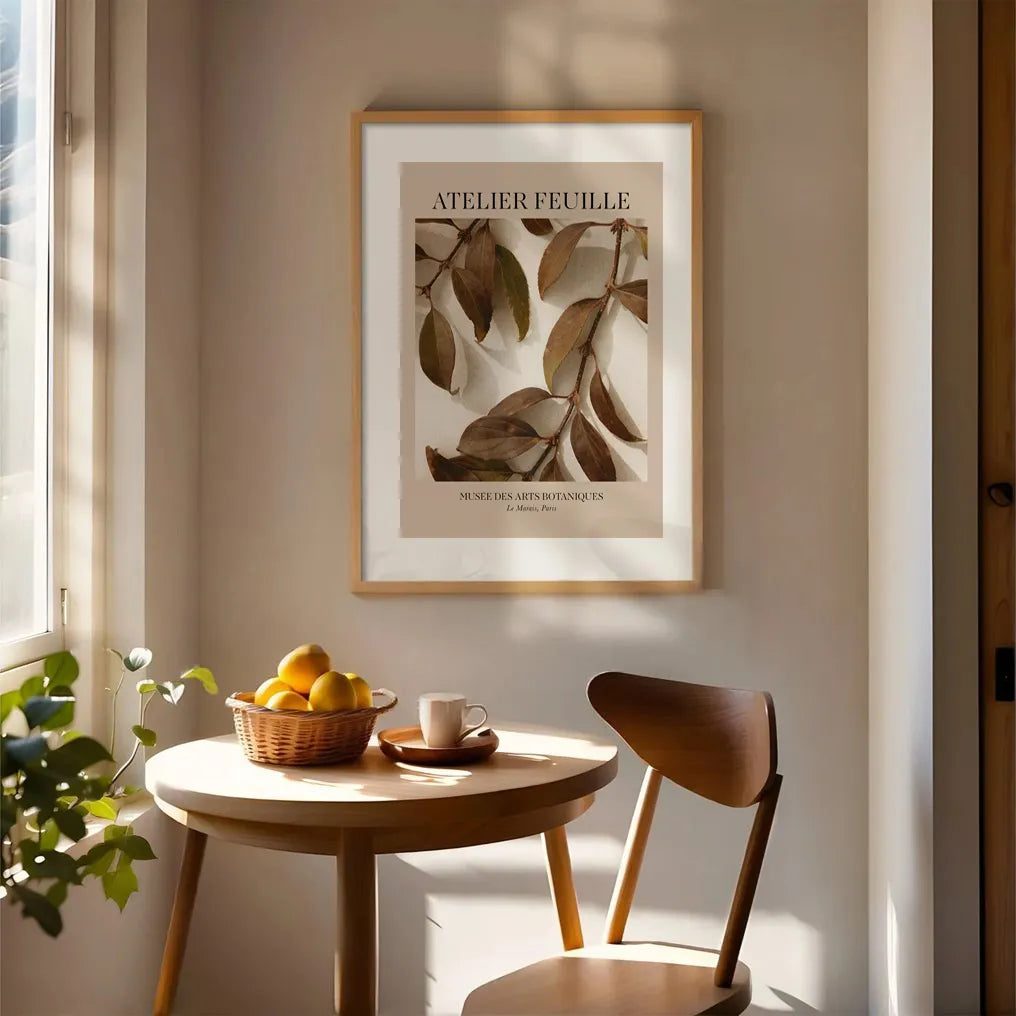 Atelier Leaf Study Poster No.1