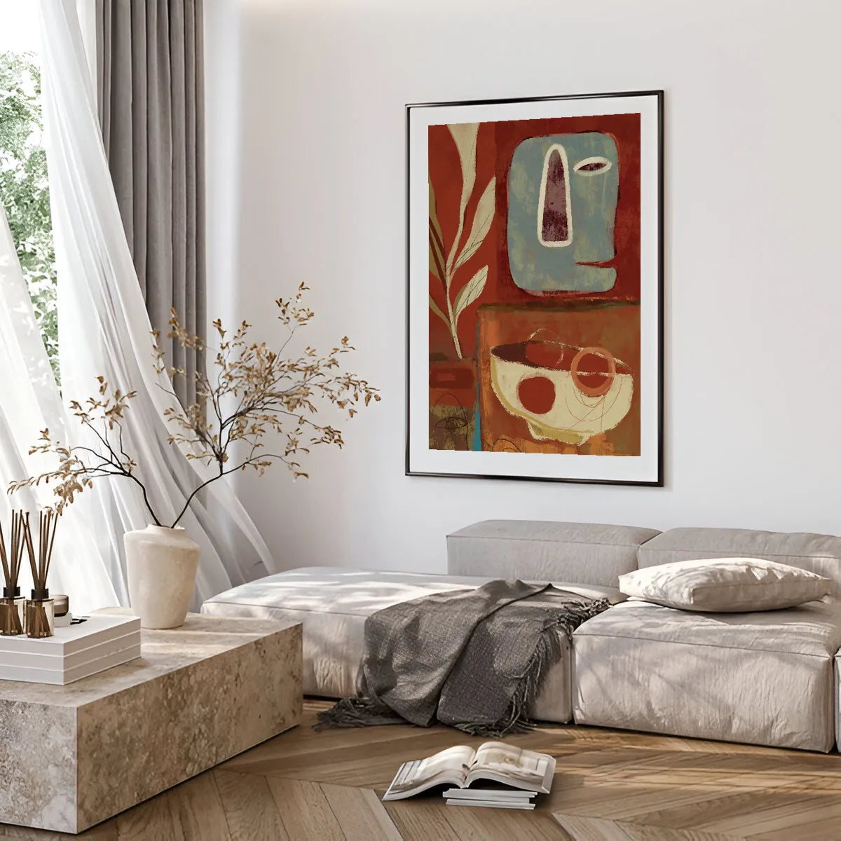 Serene Earth Tones Gallery Poster
