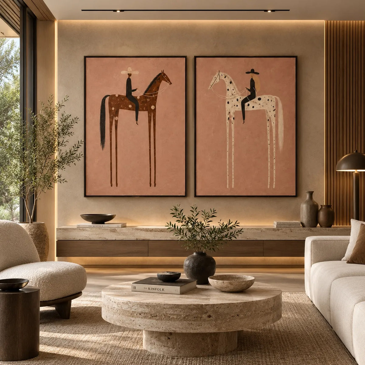 Modern Prairie Romance Gallery Wall