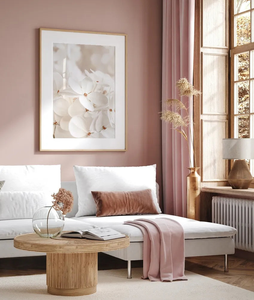 Blushing Blossoms Poster