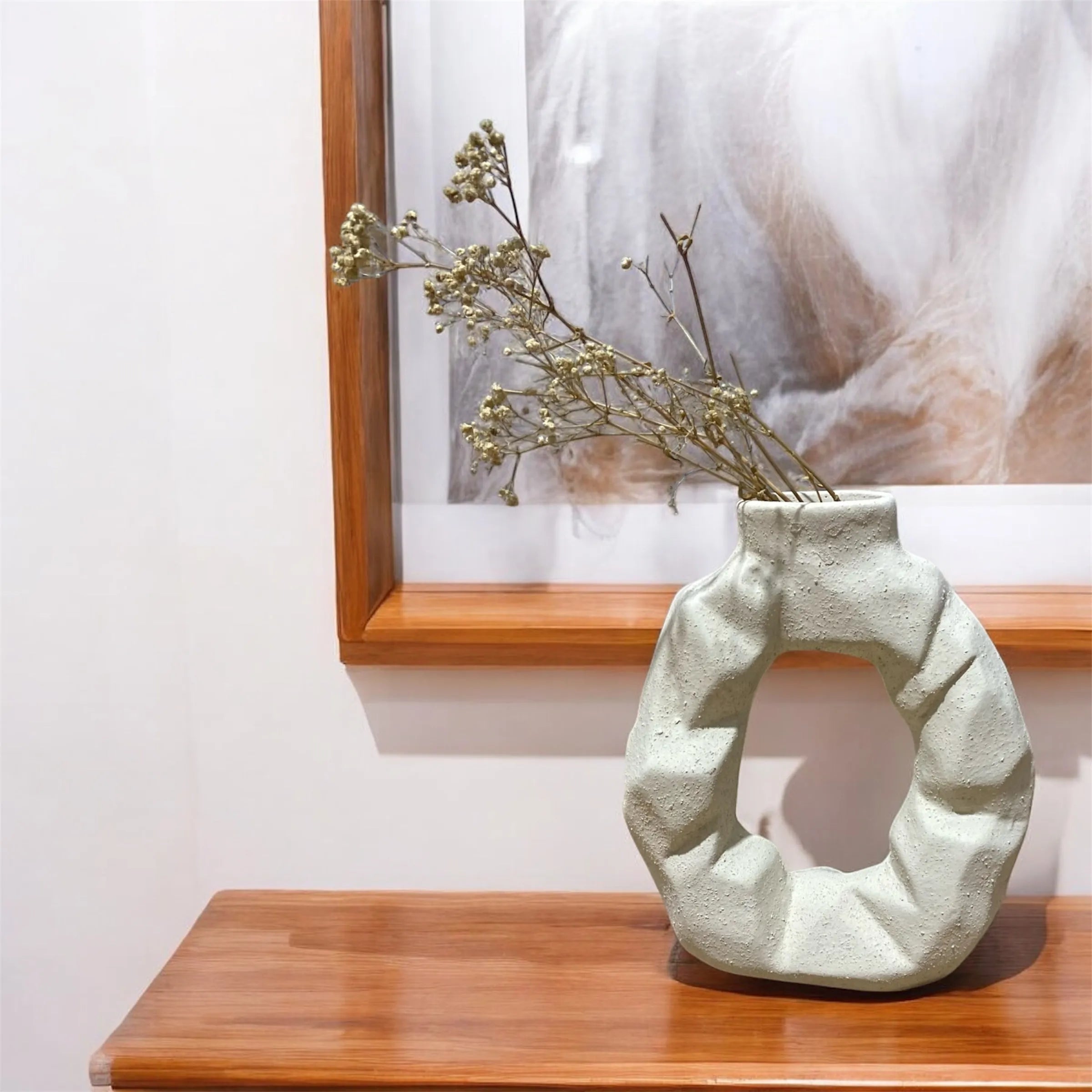 The Lunar Hollow Vase
