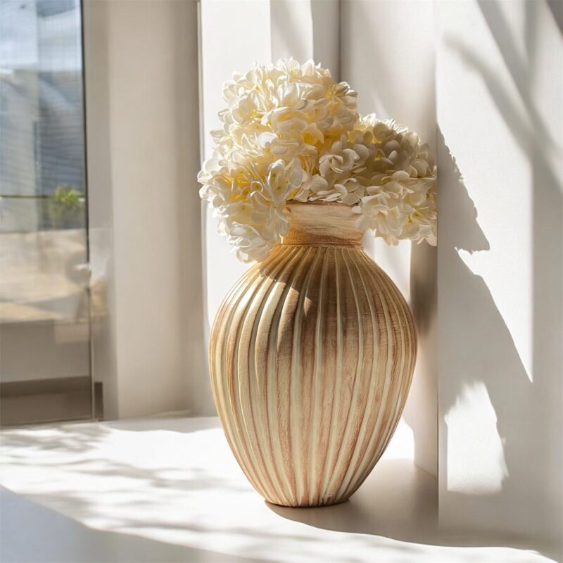 Sunlit Ribbons vase