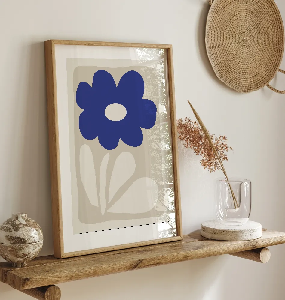 Modern Flower Poster