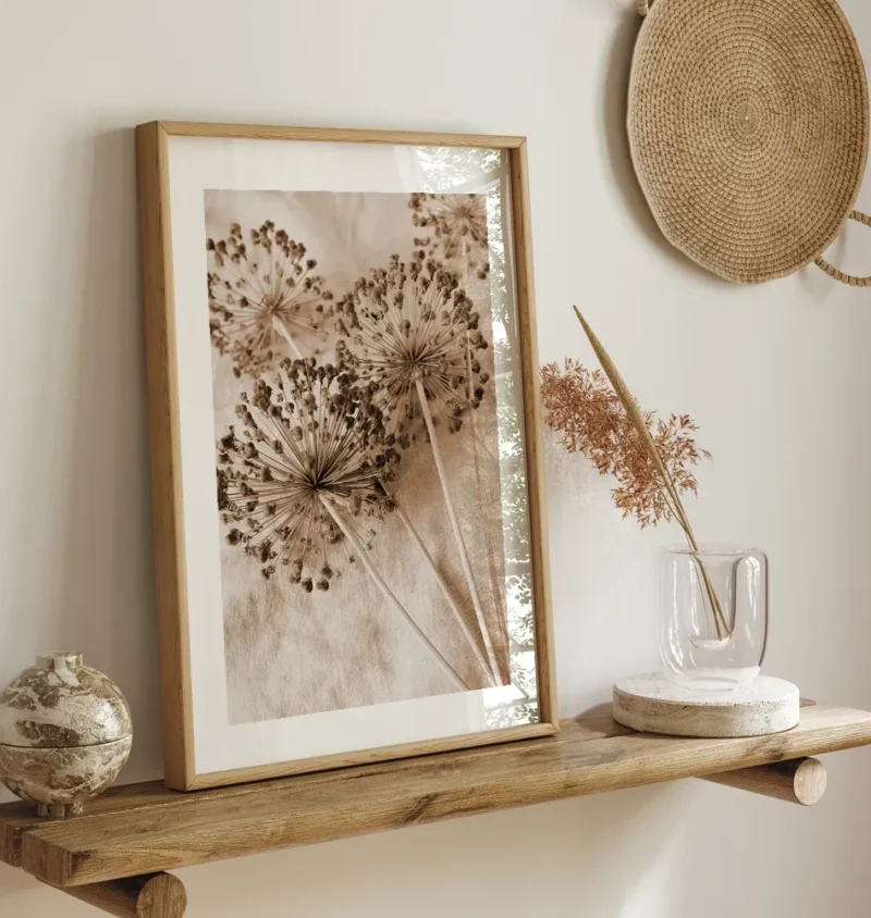 Autumn Flower Poster