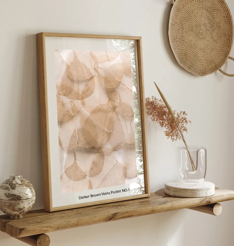 Dried Leaf Poster