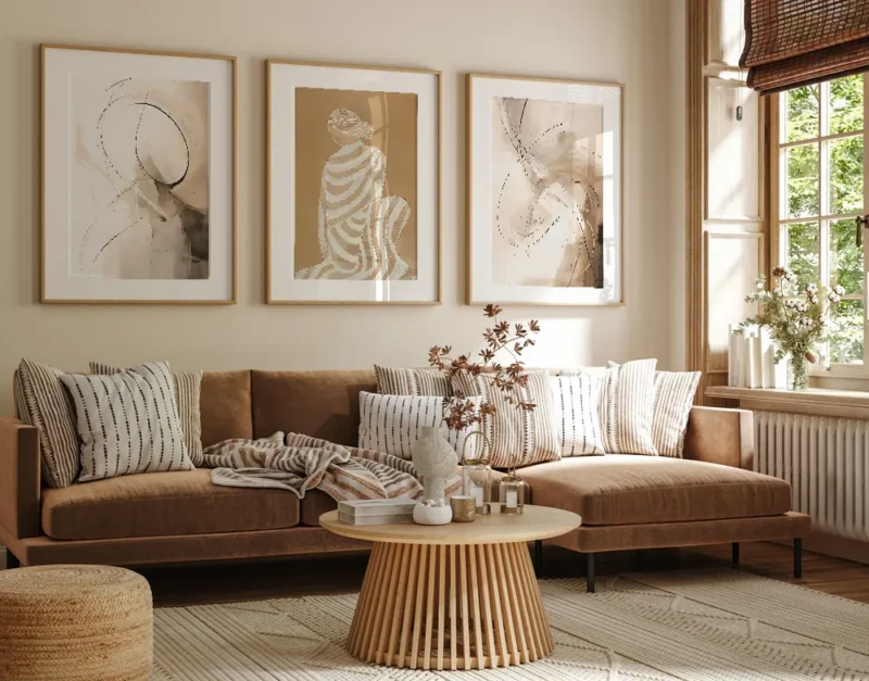 Serene Serenity Gallery Wall