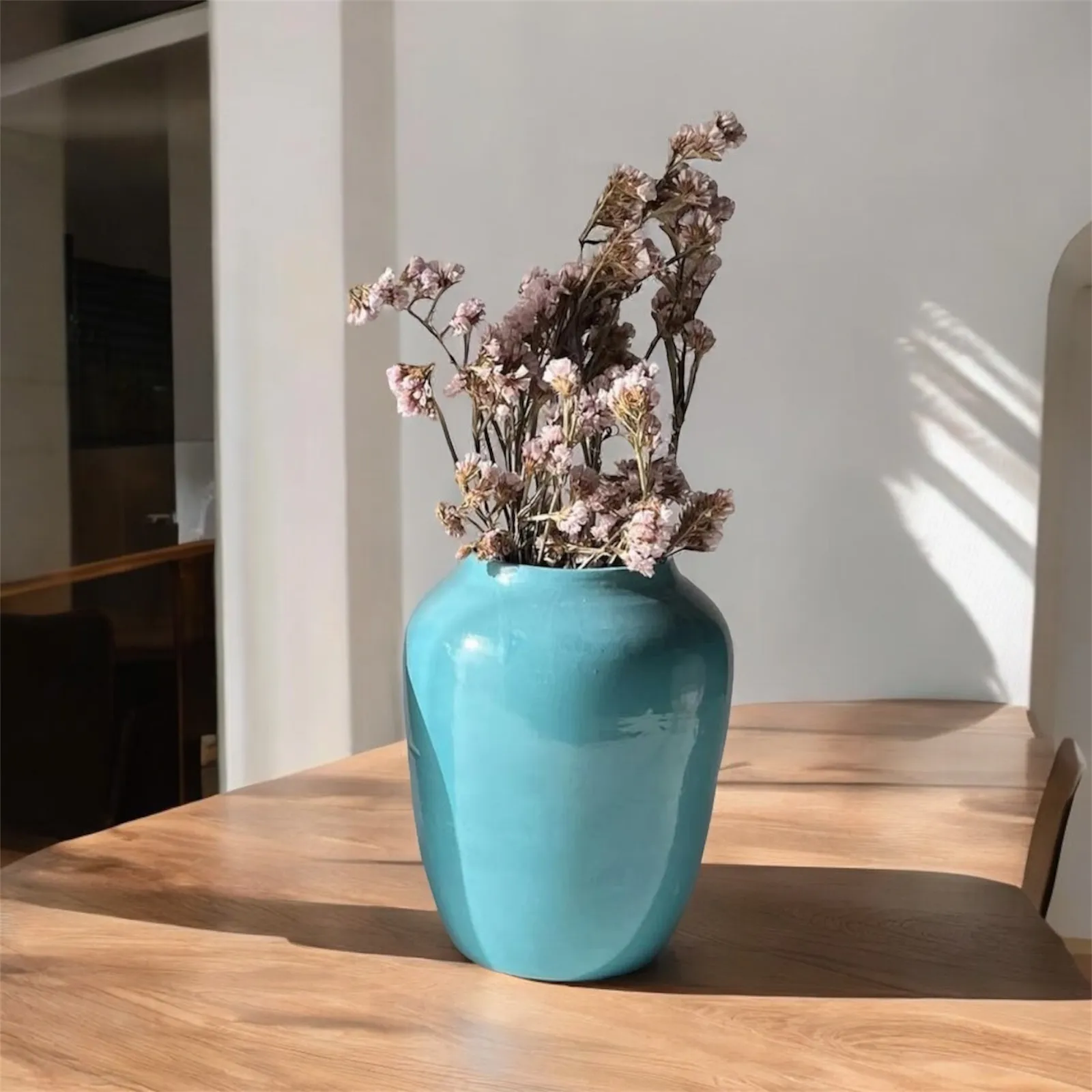 Azure Bloom Vase