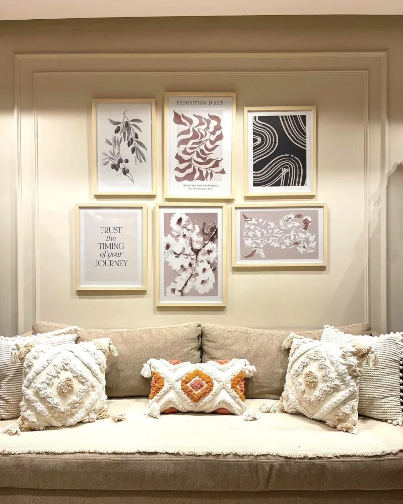 Abstract Pattern Gallery Wall