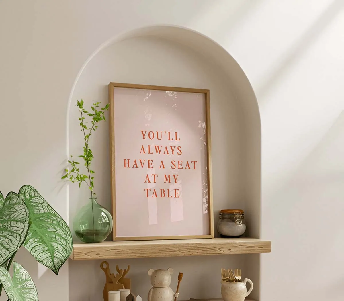 Words of Welcome Poster