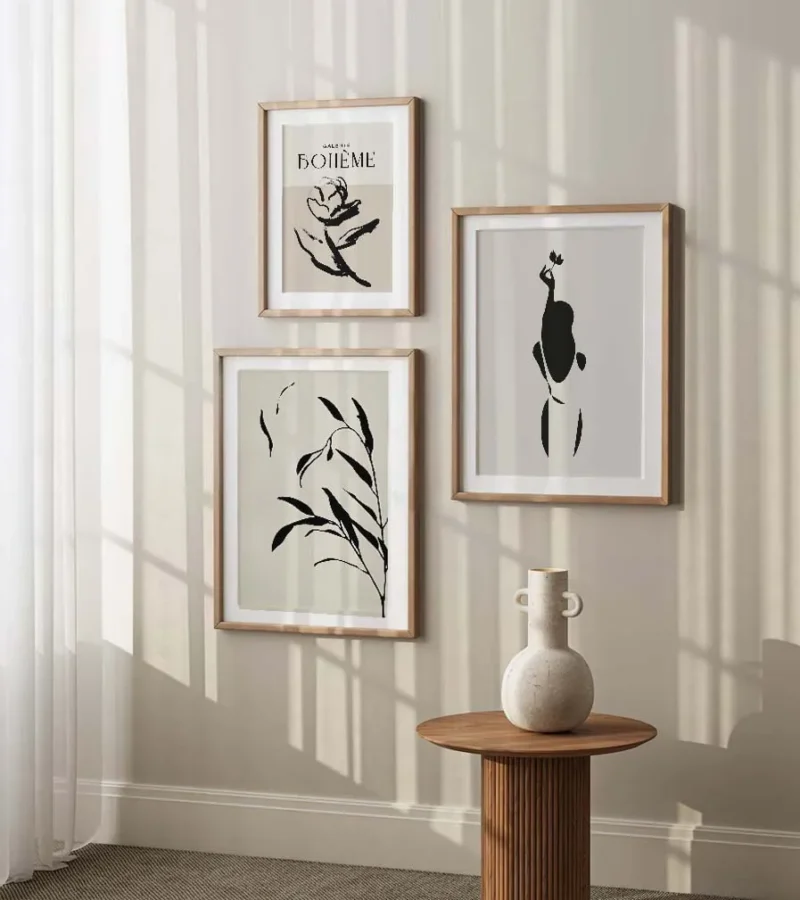 Modern Boho Gallery Wall