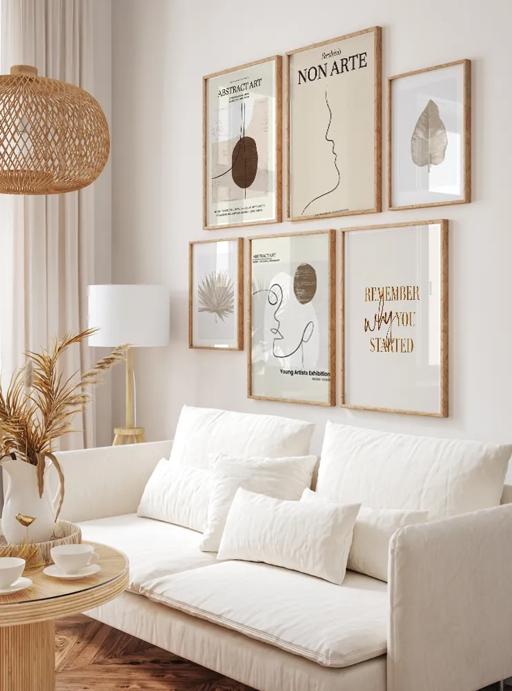 Boho Chic Gallery Wall