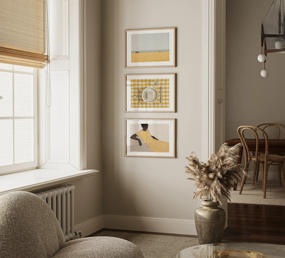 Sunny Still Life Collection Gallery Wall