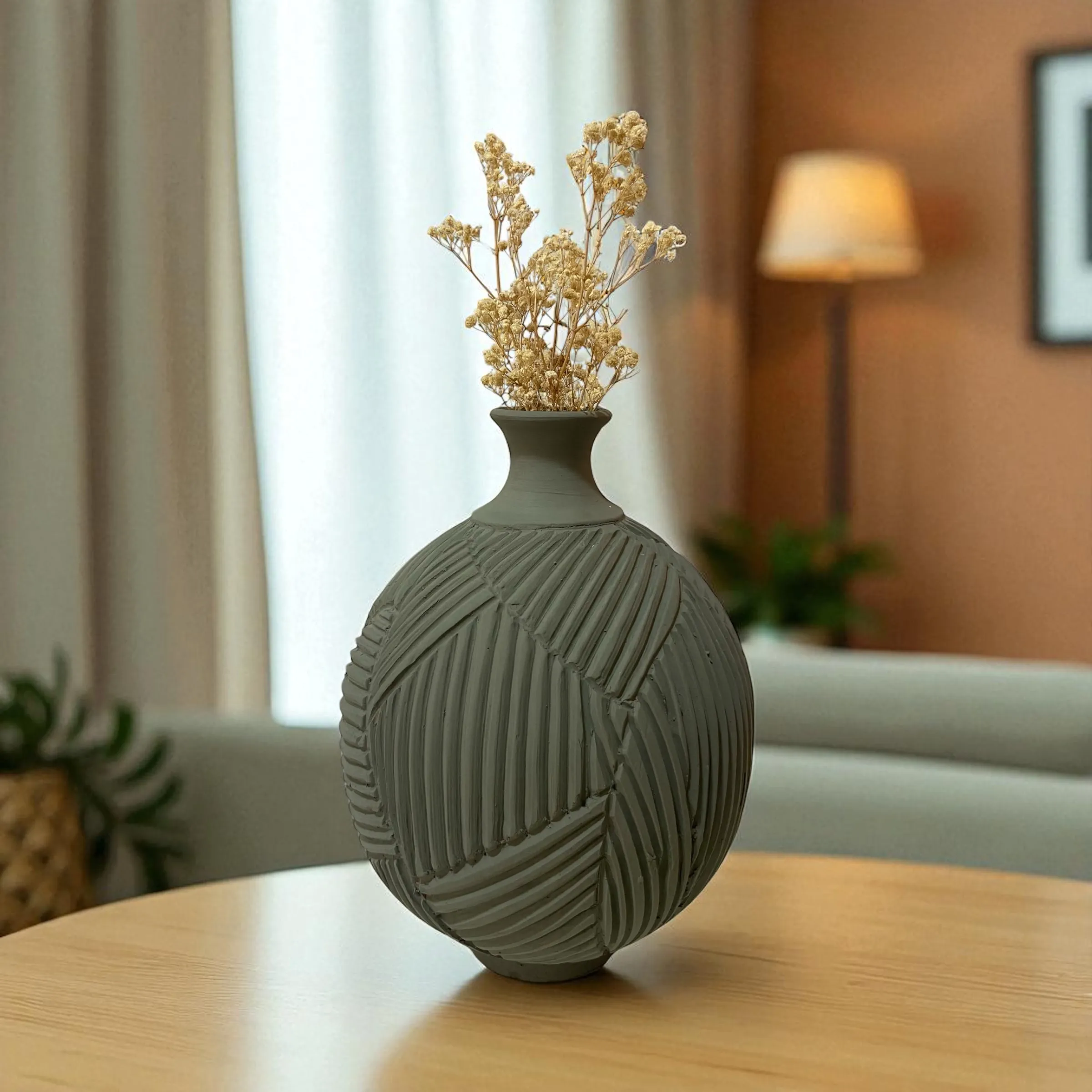 Olive Harmony Vase