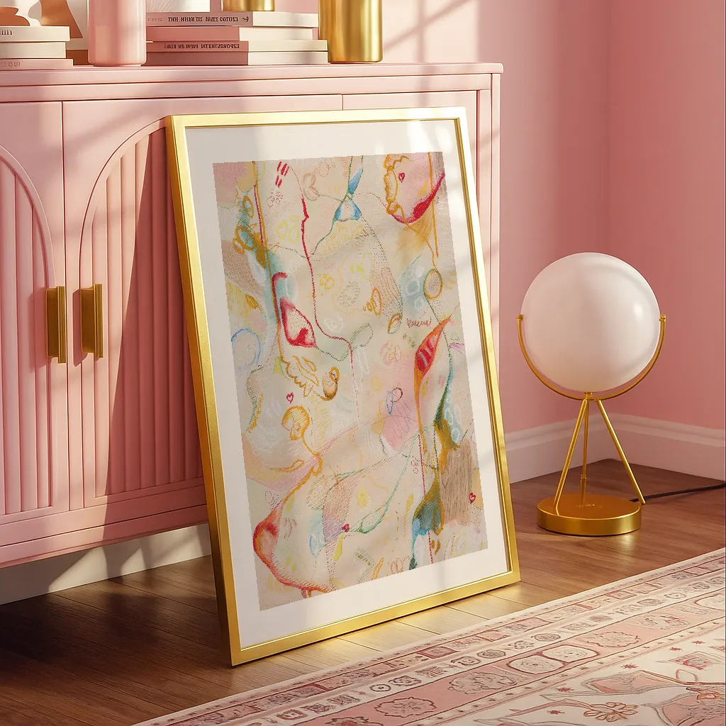 Pastel Movement Poster