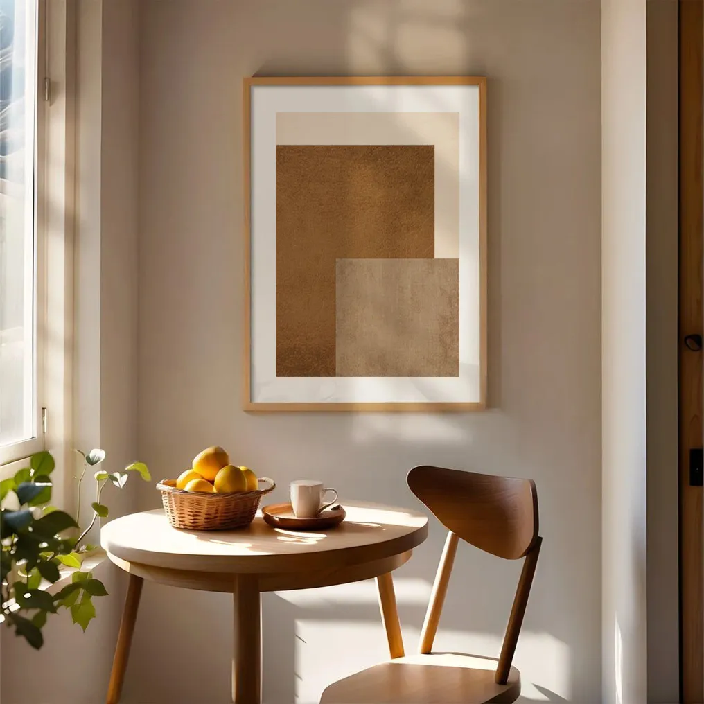 Earthy Overlap Poster No.2