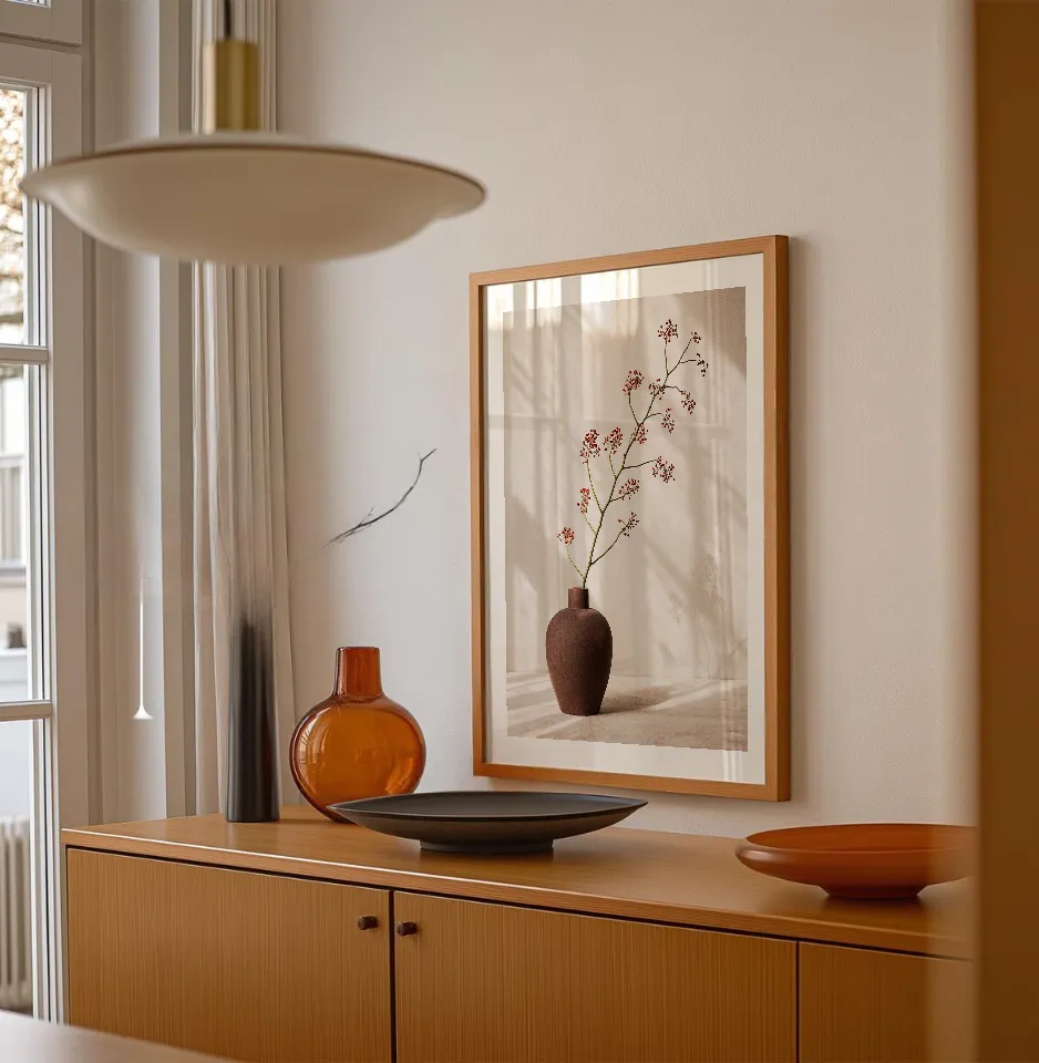 Solace in Bloom Poster