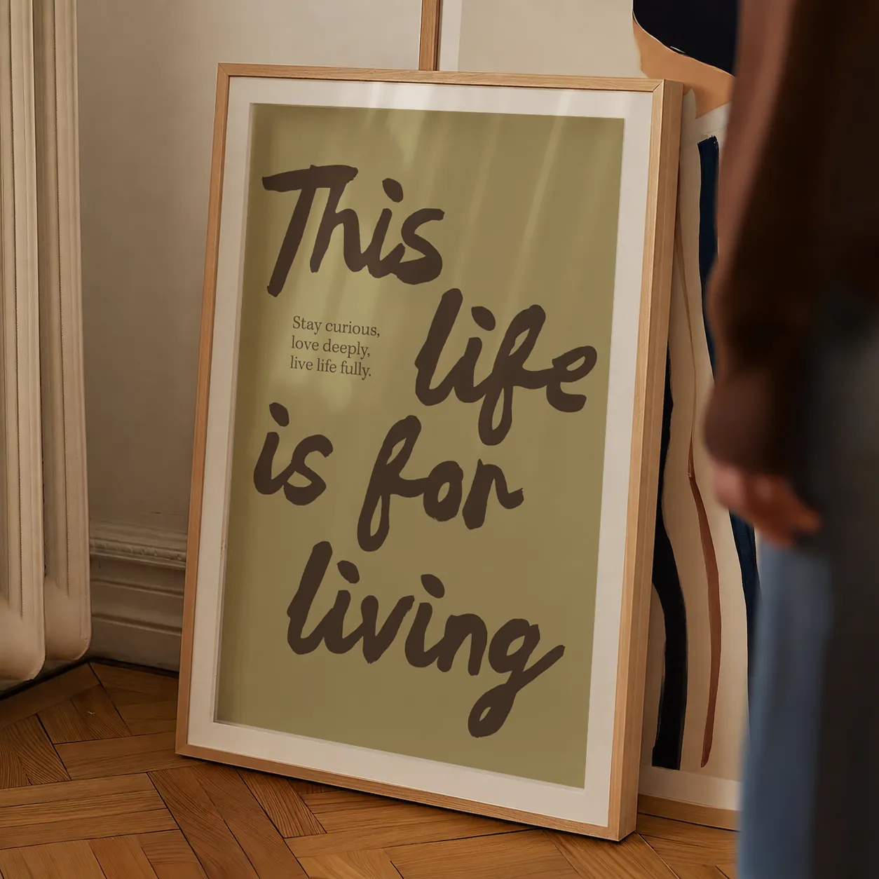 Living Quote Poster