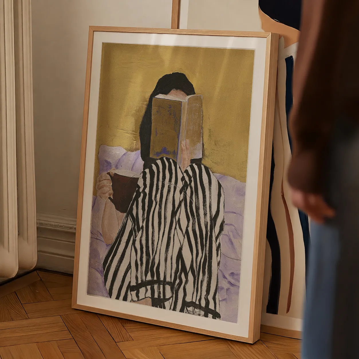 Golden Hour Reading Poster