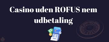 Casino Uden ROFUS med PayPal Spil uden Begrænsninger Casino Uden ROFUS med PayPal Spil uden Begrænsninger